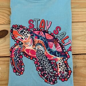 Comfort Colors Light Blue Crewneck T‑Shirt